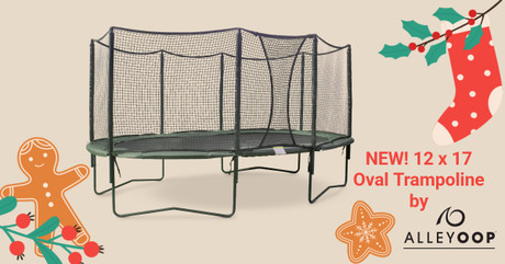 Get Ready to Jump! AlleyOOP Trampolines Available This Holiday Season Through Our Trusted Dealers