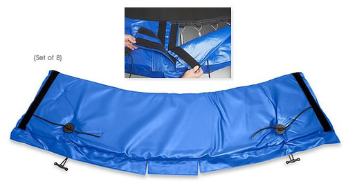 Standard Universal Trampoline Frame Pad – Blue
