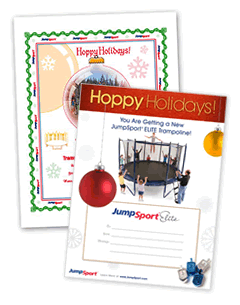 two certificates for two gifts