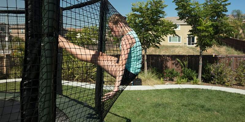 AlleyOOP DoubleBounce 14' Trampoline with Enclosure