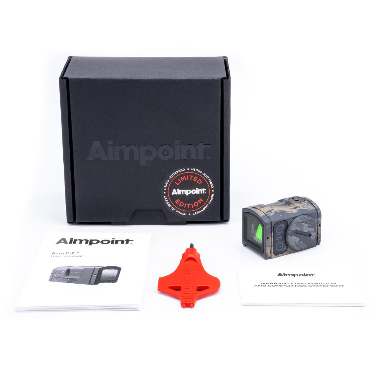 Aimpoint® US Store - Acro® P-2 Sniper Grey Tiger Striped 3.5 MOA