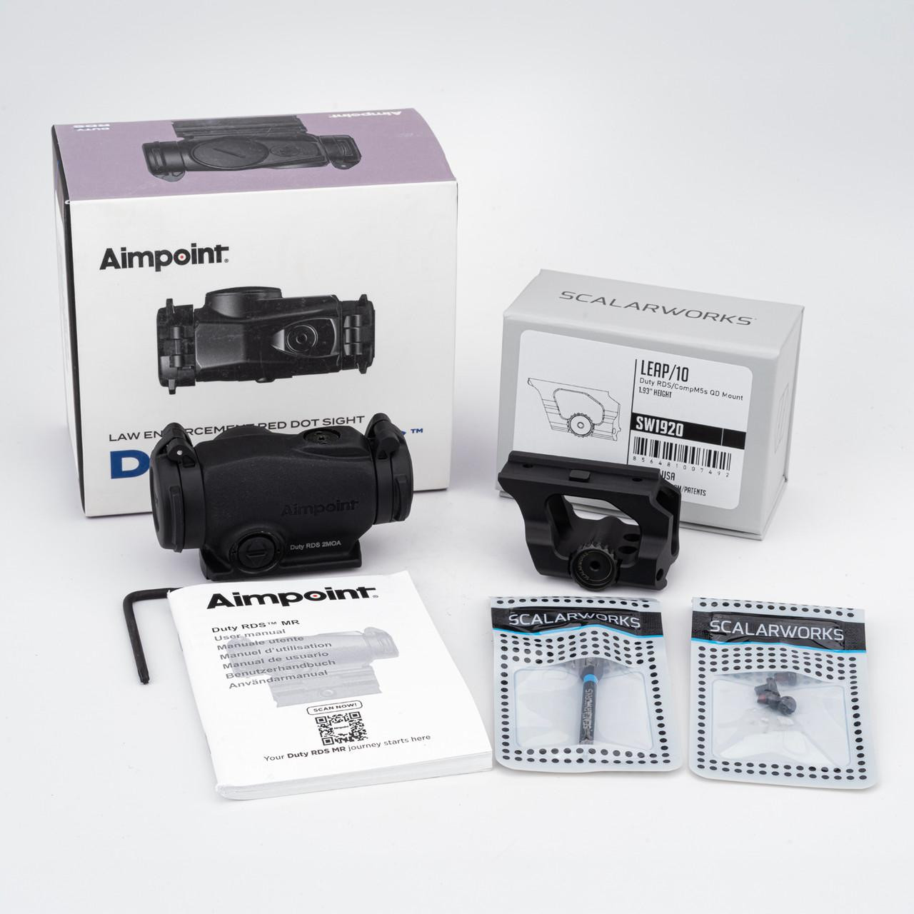 Aimpoint® US Store - Duty RDS® Red Dot Sight - Scalarworks 1.93