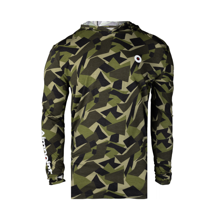Aimpoint® Sun Hoodie - Camo, front