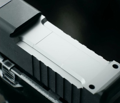 A-CUT interface on pistol slide