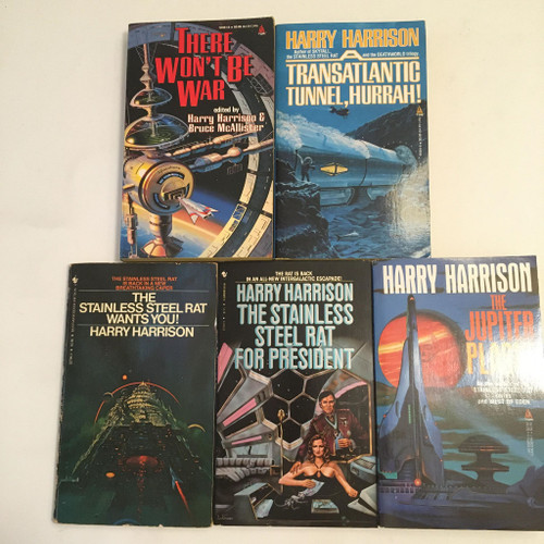 Bundle of 5 Harry Harrison Books