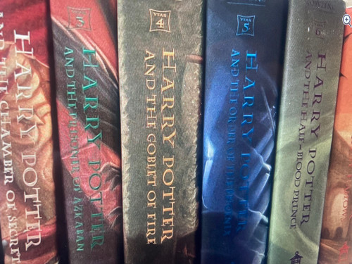 Harry Potter Hardcover Set (Books 1-7) by J. K. Rowling (1998) Hardcover Hardcover J. K. Rowling,Mary GrandPré