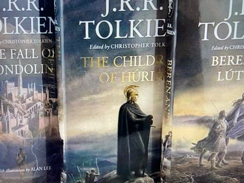 [The Great Tales of Middle-earth 3 Book set: Children of Húrin, Beren and Lúthien, and The Fall of Gondolin] by J.R.R. Tolkien [unknown