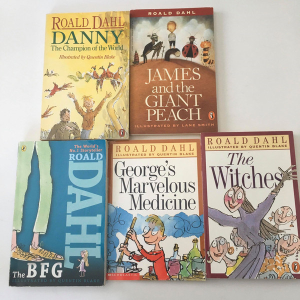 Bundle of 5 Roald Dahl Books