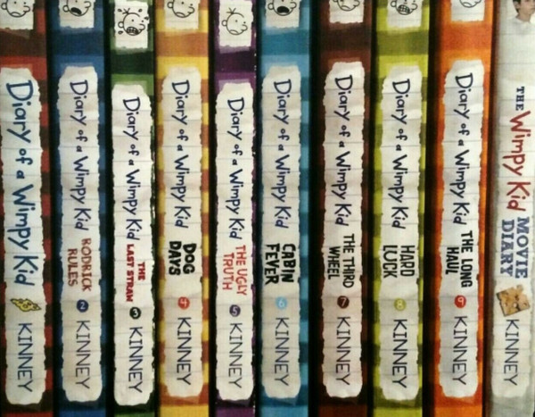 Diary of a Wimpy Kid: The Ugly Truth / Cabin Fever / The Third Wheel / Hard Luck, No. 5-8 Hardcover Kinney, Jeff