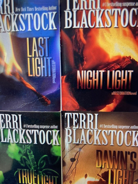Last Light/Night Light/True Light/Dawn's Light (The Restoration Series 1-4) Paperback Terri Blackstock