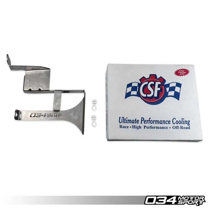 Side Mount Radiator Performance 034Motorsport Auxiliary Side Mount Radiator Upgrade Kit, B9/B9.5 Audi ...