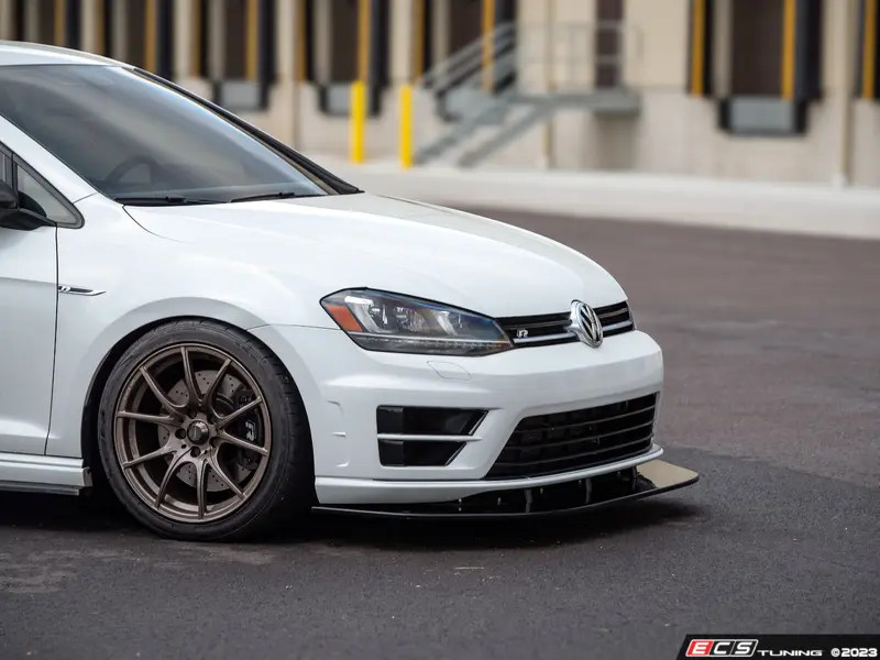 ECS Tuning MK7/MK7.5 GTI/Golf R Functional Aerodynamic Front Splitter ...