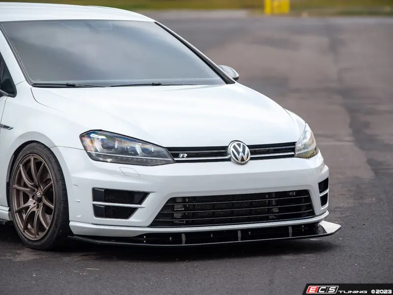 ECS Tuning MK7/MK7.5 GTI/Golf R Functional Aerodynamic Front Splitter ...