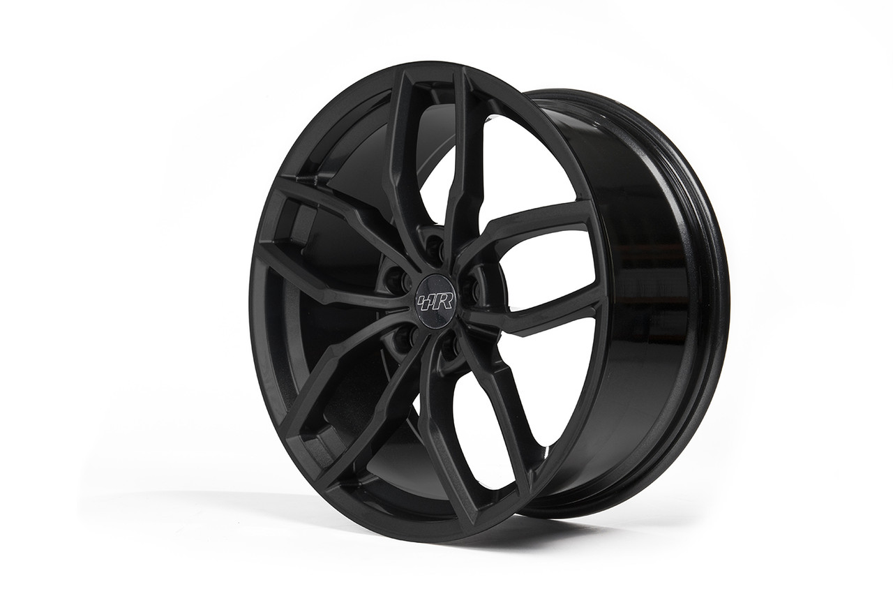Racingline R360 8.5J x 19inch Alloy Wheels - Gloss Black - JCR LEEDS