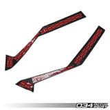 034 Motorsport Carbon Fiber Engine Cover Trim - C8 RS6/RS7
