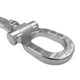 034Motorsport Stainless Steel Tow Hook - 105mm for Audi MQB/B8/B8.5/B9 and Volkswagen MQB
