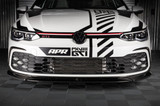 APR Carbon Fibre Front Bumper Trims - Golf MK8 GTI