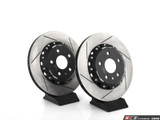 ECS Tuning 2-Piece Slotted Brake Rotors Front and Rear - 8V RS3