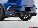 ECS Tuning Carbon Fibre Rear Diffuser - Golf Mk7.5 R