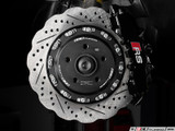 ECS Tuning - Front Wave Cross-Drilled & Slotted 2-Piece Brake Discs