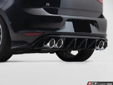 ECS Tuning Gloss Black Rear Diffuser - Golf Mk7 R
