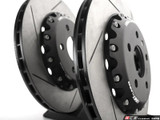 ECS Tuning Rear Slotted 2-Piece Semi-Floating Brake Rotors Pair (310x22)