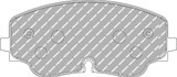 Ferodo Racing DS2500 Front Brake Pads - Golf Mk8 'R'