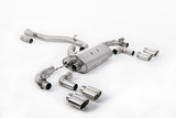 Milltek 80mm Valved Race Exhaust System - VW Golf 'R' Mk7.5 (300hp) both GPF and Non GPF