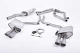Milltek Cat-Back System - Audi S5 (B9) 3.0T Coupe/Cab (Non-Sport Diff Vehicles)