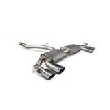 Scorpion Cat Back Exhaust Non-resonated cat-back system (with valves) - TT S MK3 Coupe GPF Model