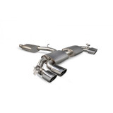 Scorpion Cat Back Exhaust Resonated cat-back (with valves) - TT S MK3 Coupe GPF Model