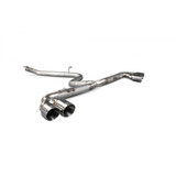 Scorpion Cat Back Exhaust System - Quad Tailpipes - Audi TT 2.0TDI Quattro