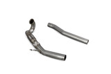 Scorpion Downpipe with a high flow sports catalyst - S3 8V PFL + FL inc Saloon Non GPF