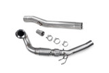 Scorpion Downpipe with sports catalyst (GPF removed) - SQ2 21- (DNFC Engine Code) 2021-