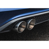 Scorpion Non-Resonated GPF-Back Exhaust System with Polished twin 90mm Daytona trims - Volkswagen Polo GTI 2.0T AW Pre-Facelift GPF Model