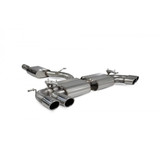 Scorpion 'Valved' 80mm Cat Back Exhaust System - Volkswagen Golf Mk7.5 'R'