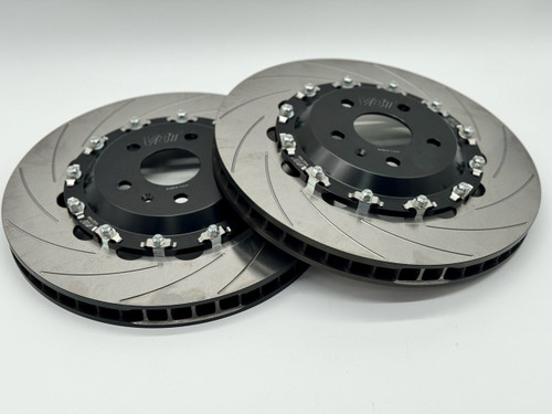 Vagbremtechnic Direct Replacement 2-Piece Front Brake Discs - Audi RS4 (B7)