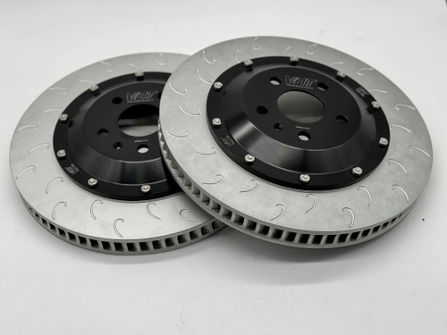 Vagbremtechnic Hooked 370x34mm Front Brake Discs - TTRS 8S