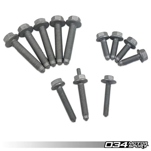 034Motorsport Engine Mount Pair Hardware Kit - 8V A3/S3, Audi 8S TT/TTS and MkVII Golf/GTI/R