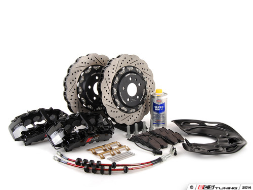 ECS Front Big Brake Kit - Stage 3 - 2-Piece Wave Rotors (365x34)