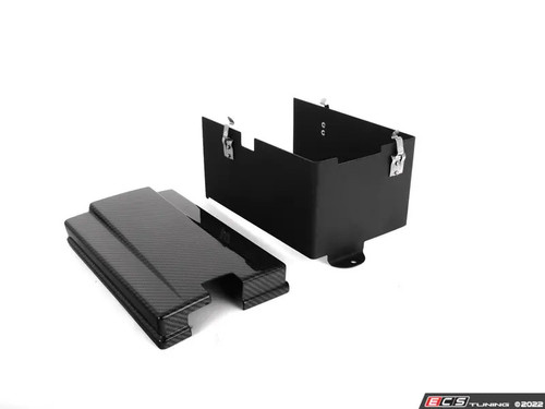 ECS Tuning Carbon Fibre Battery Cover Kit - MK8 GTI / Golf R