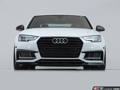 ECS Tuning Gloss Black Front Splitter - A4/S4 B9