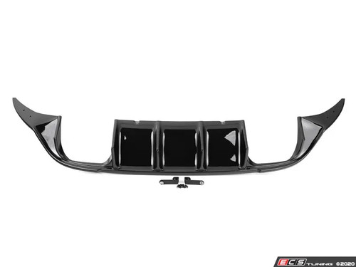 ECS Tuning Gloss Black Rear Diffuser - Golf Mk7 R