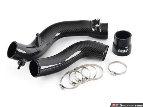 ECS Tuning High Flow Charge Pipe Kit Carbon Fiber 8Y RS3