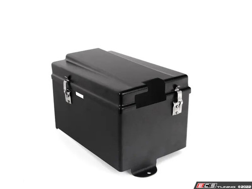 ECS Tuning Matte Black Battery Cover Kit - MK8 GTI / Golf R