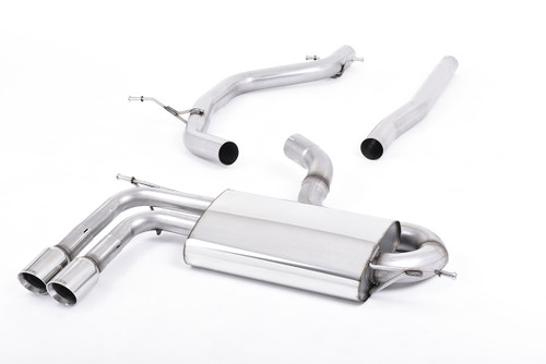 Milltek Cat-Back Exhaust for Audi A3 (8P) Sportback 2.0TDI 170 2wd
