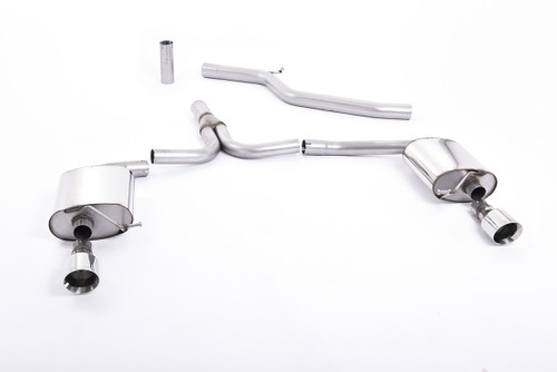 Milltek Cat-Back Exhaust for Audi A4 (B8) 3.0 TDI Quattro