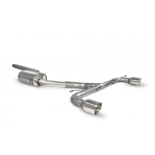 Scorpion Predator Cat Back Exhaust System  - Scirocco R