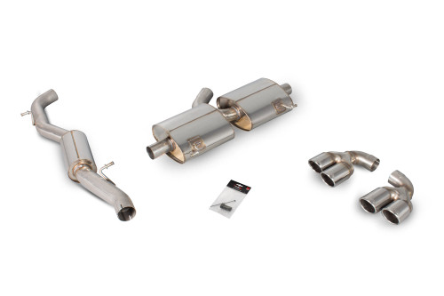 Scorpion Resonated cat-back system without valves - S1 2.0 TFSi