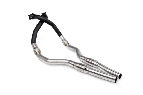 Scorpion Sports Cat Downpipes with Large Bore Front Pipes - RS6 Avant C7